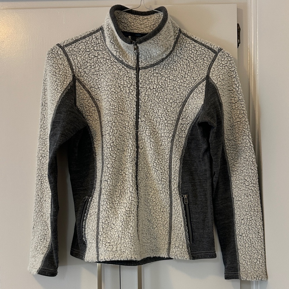 Kuhl Women's Teddy Jacket - Cream and Gray